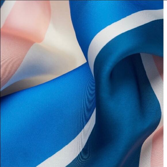 LEMLEM x H&M Stripe Satin Dress Size Small - Picture 8 of 8